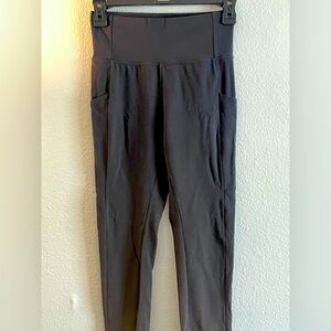 High-Waist Black Leggings